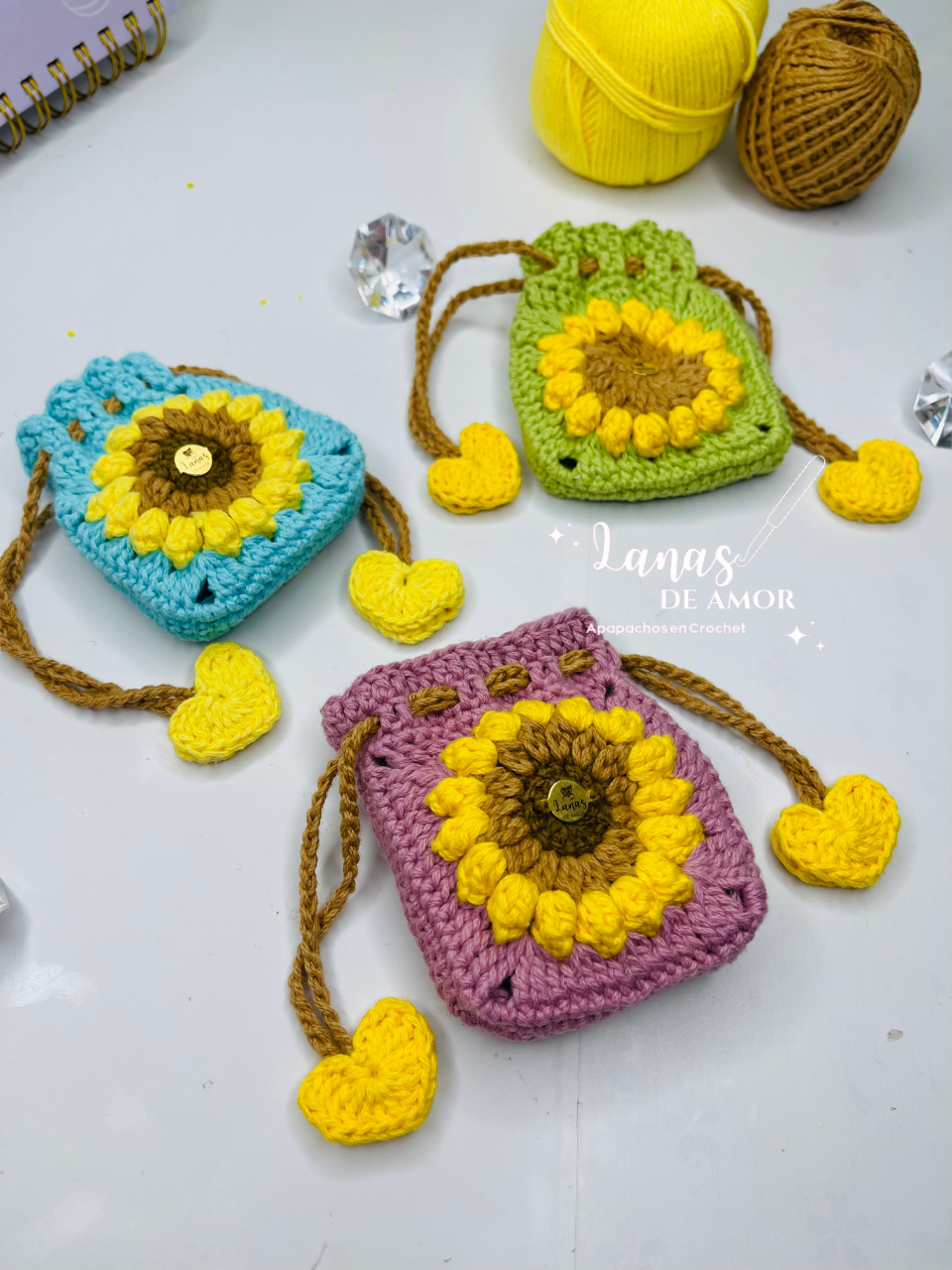 Monedero "Granny Square"