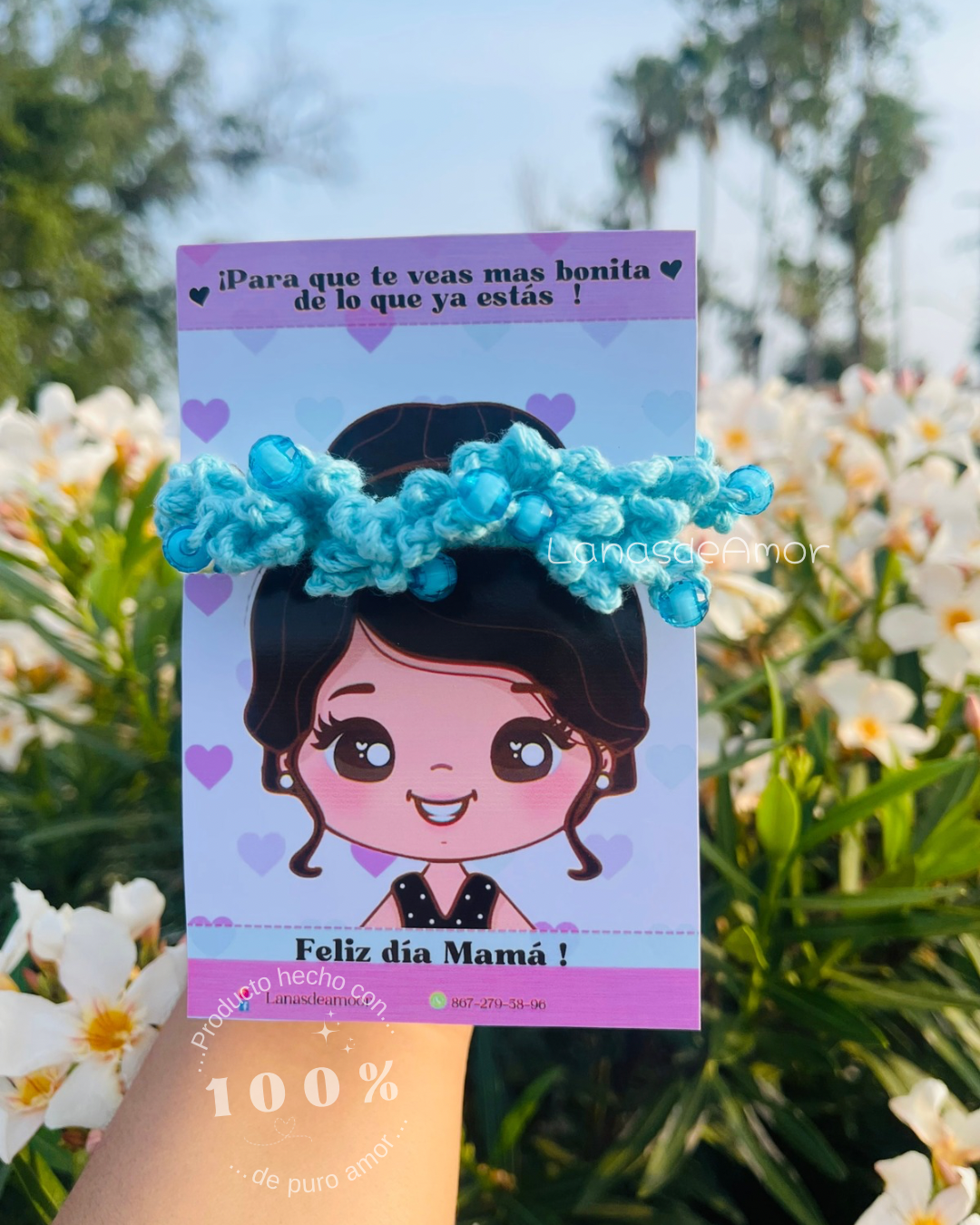 Scrunchie “Perlas”