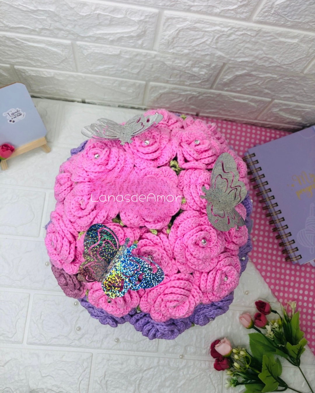 Ramo Eterno "Lila & Baby Pink"