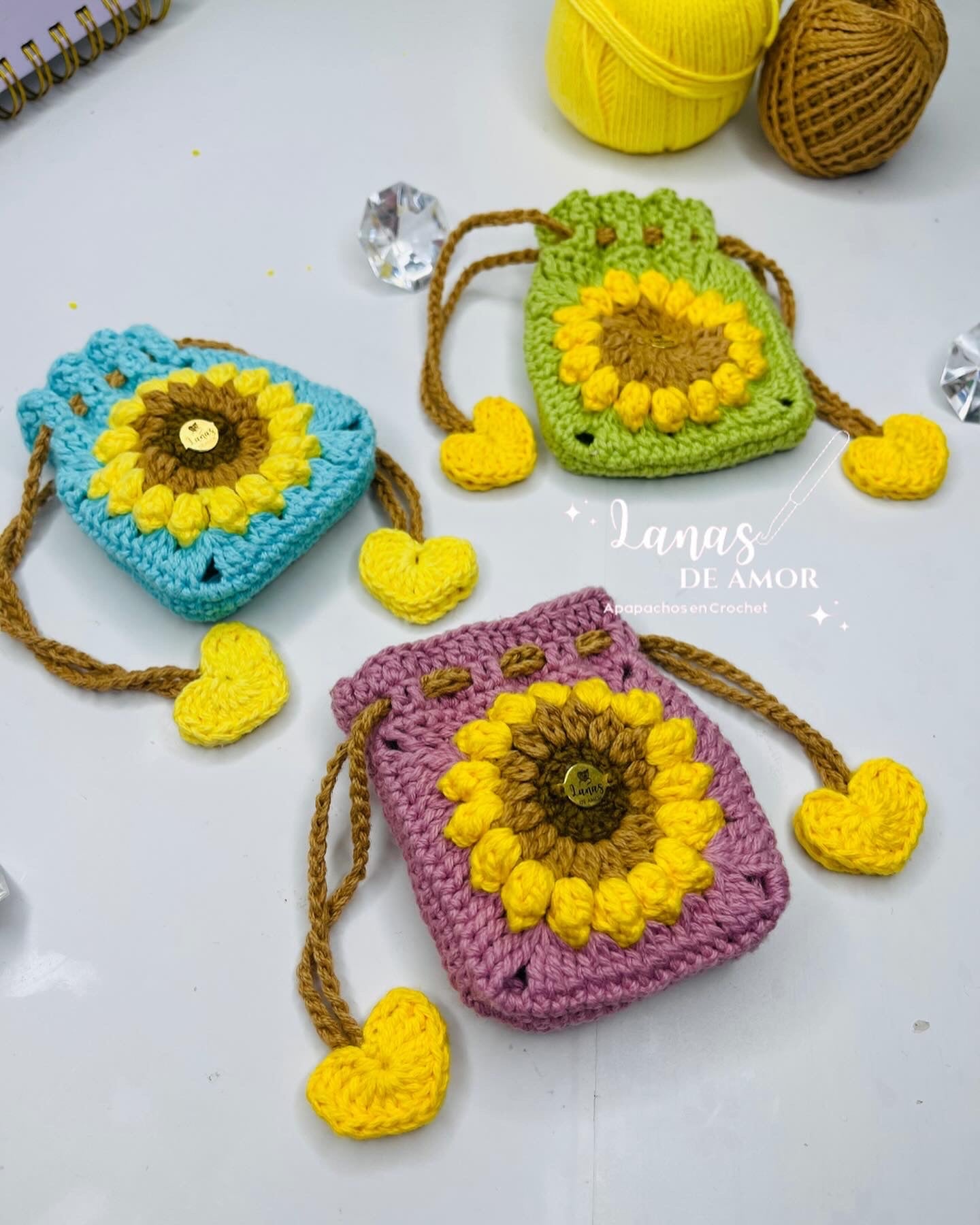 Monedero "Granny Square"