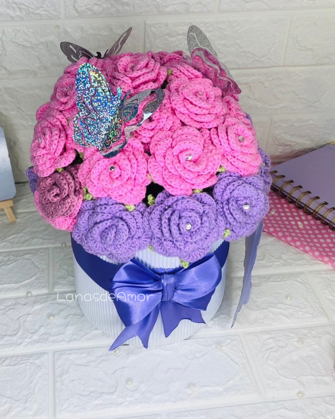 Ramo Eterno "Lila & Baby Pink"