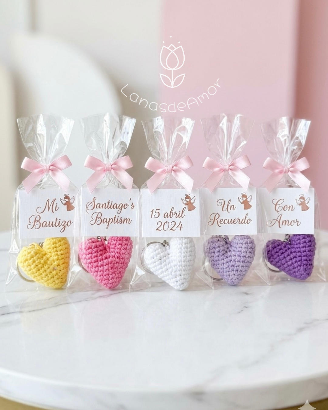 Llaveros "Corazón de Algodón"