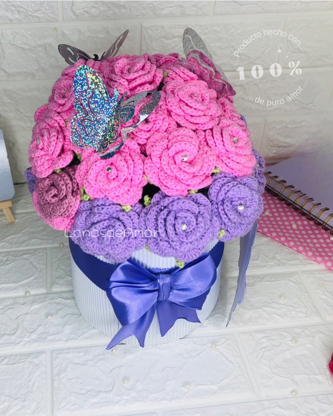 Ramo Eterno "Lila & Baby Pink"