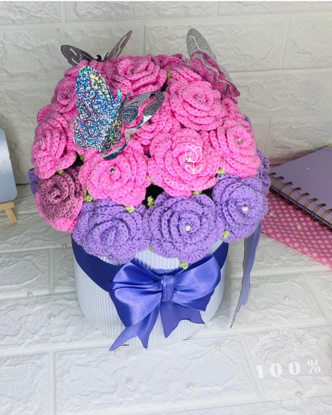 Ramo Eterno "Lila & Baby Pink"